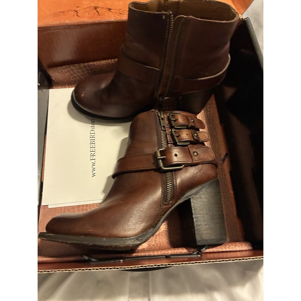 Freebird Women's Leather Ankle Boots Size 8 “Bolo”